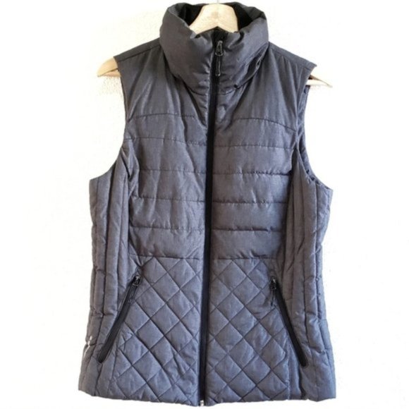 Champion Ventureloft Gray Zip Up Puffer Vest